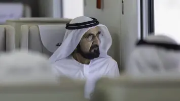 Sheikh Mohammed's Journey on Etihad Rail Marks UAE Milestone