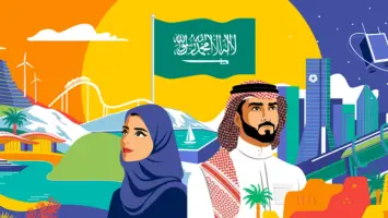 Saudi Arabia Reveals Slogan and Identity for 95th National Day
