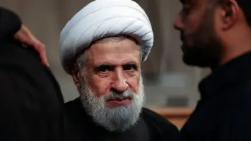 نعيم قاسم ينتقد الحكومة ويشكر دعم إيران