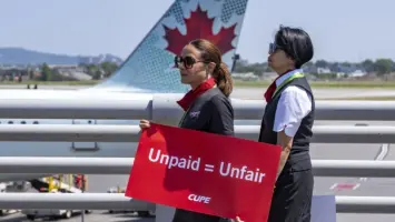Air Canada Flight Attendants Secure Pay for Pre-Flight Duties