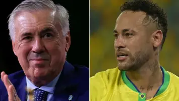 أنشيلوتي يعلق على فرص نيمار في الانضمام للمنتخب البرازيلي