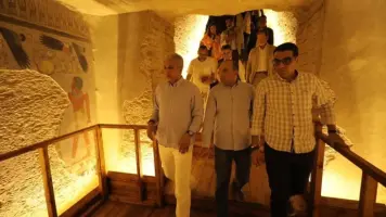 افتتاح مقبرة ملكية بالأقصر بعد قرون من اكتشافها