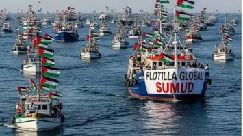 إسرائيل تسعى لمصادرة 50 سفينة شاركت في "أسطول صمود"