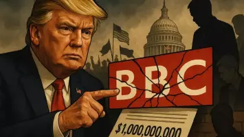 ترامب يقاضي هيئة الإذاعة البريطانية BBC بمليار دولار بسبب «تحريف» في مقطع مصوّر