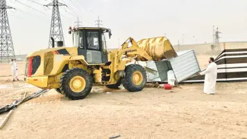 الكويت: إزالة 50 مخيماً مخالفاً في المنطقة الشمالية