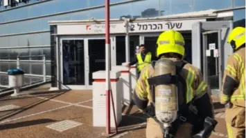 حريق ضخم قرب حي عين هيام في حيفا والسلطات الإسرائيلية تكافح للسيطرة