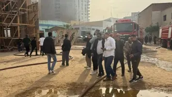 ديكور مسلسل "الكنج".. النيابة تستمع لأقوال شهود العيان في حريق استوديو مصر بالمريوطية