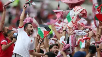 مخلص أهداف الأردن والكويت اليوم في كأس العرب لكرة القدم