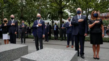 ظهور نادر ... بايدن وهاريس وترامب يجتمعون لإحياء ذكري هجمات "11 سبتمبر 2001"