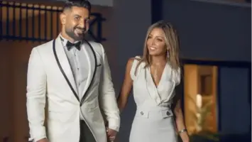 احمد سعد يعلن خطوبته من طليقته علياء بسيوني وعودة قصه الحب