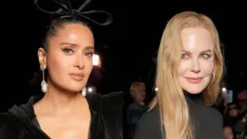 سلمى حايك في موقف محرج بعد رفض نيكول كيدمان التقاط صورة معها