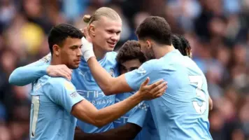 نتيجة مباراة مانشستر سيتي وسبارتا براج 5-0 اهداف اليوم