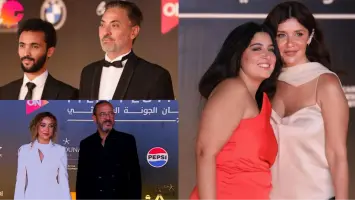 أبناء الفنانين يلفتون الأنظار على السجادة الحمراء في مهرجان الجونة