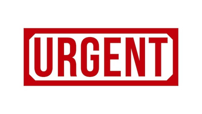 urgent