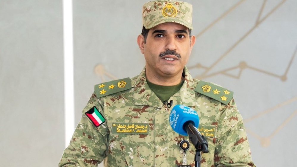 المتحدث الرسمي باسم الحرس الوطني الكويتي العميد الدكتور جدعان فاضل