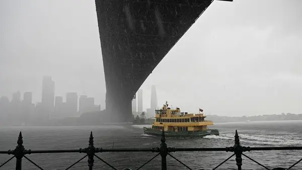 Heavy rains in Australia