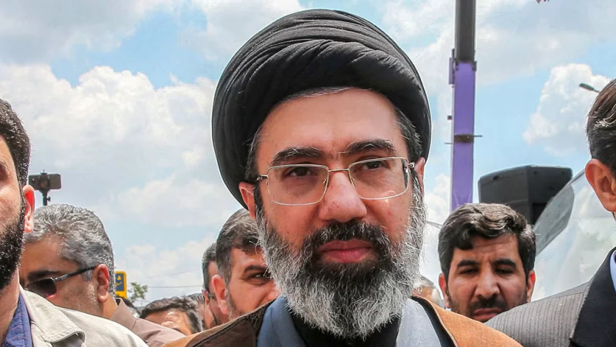 Image of Iran's Supreme Leader Mojtaba Khamenei