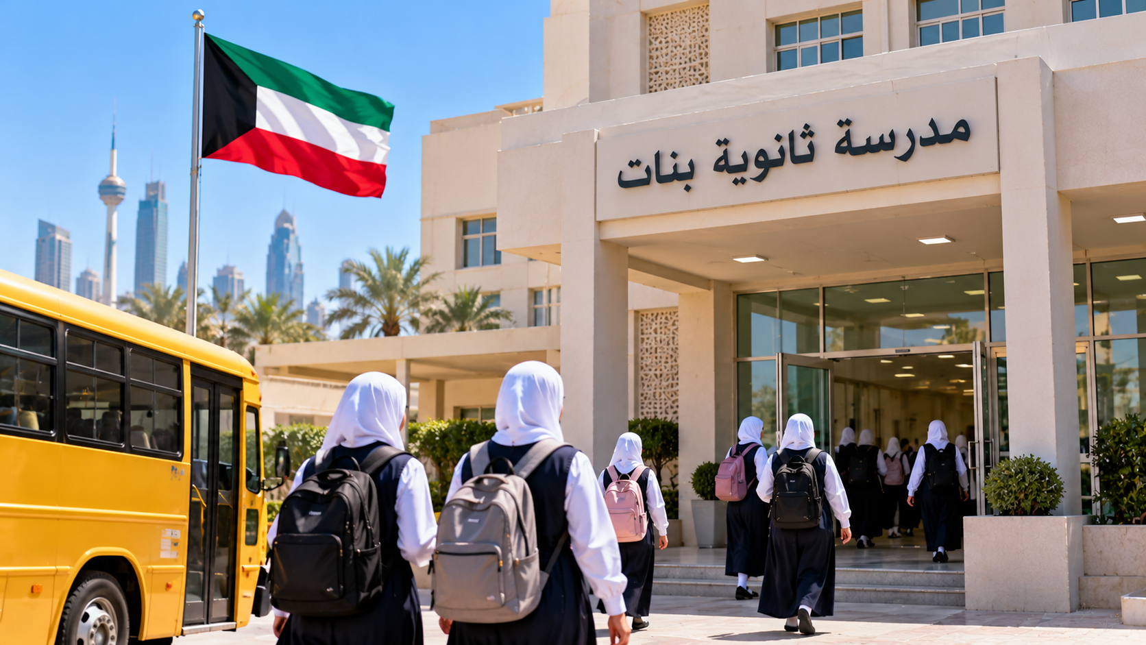 A school in Kuwait