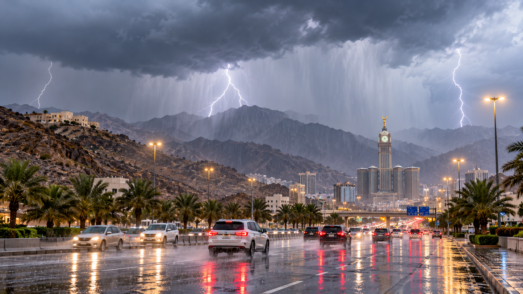 Saudi Arabia rains