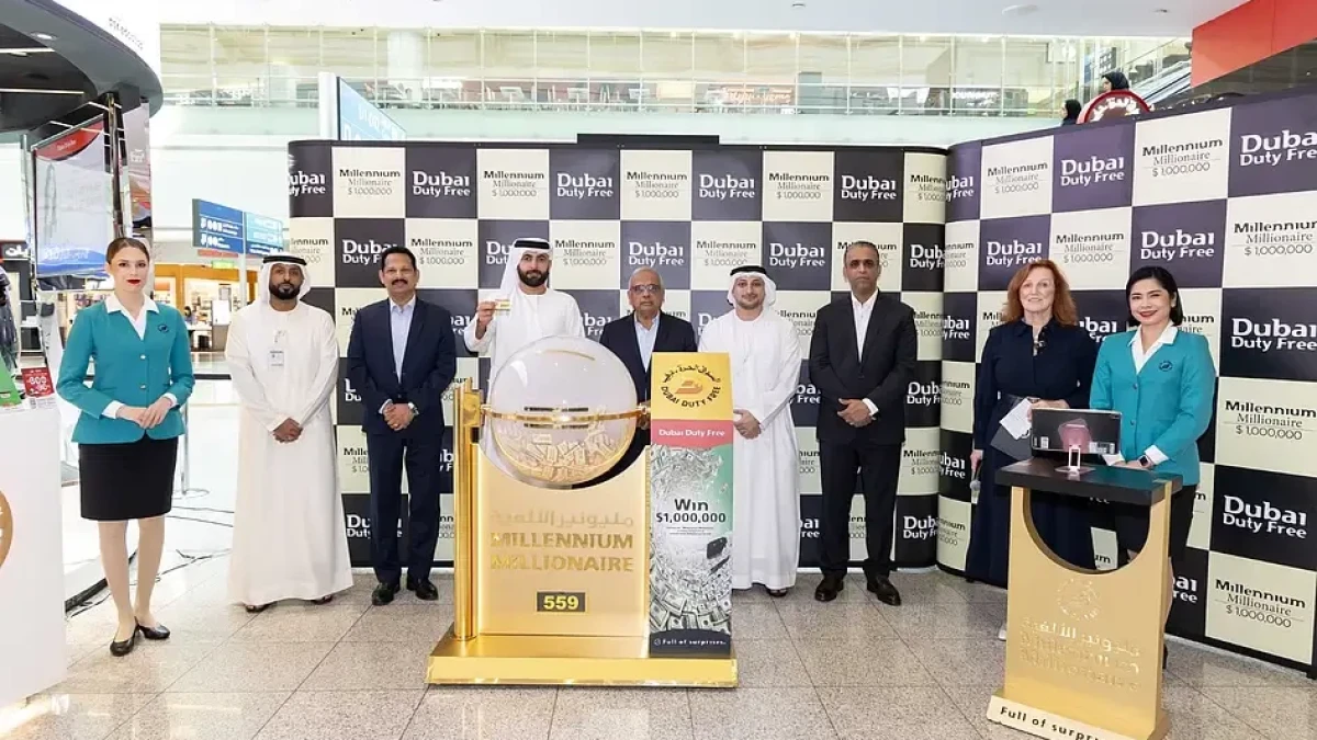 Dubai Duty Free Millennium Millionaire draw winner