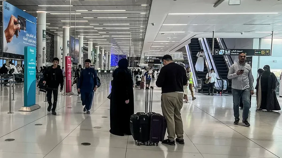 King Khalid International Airport in Riyadh following an attack reported by Saudi aviation authorities
