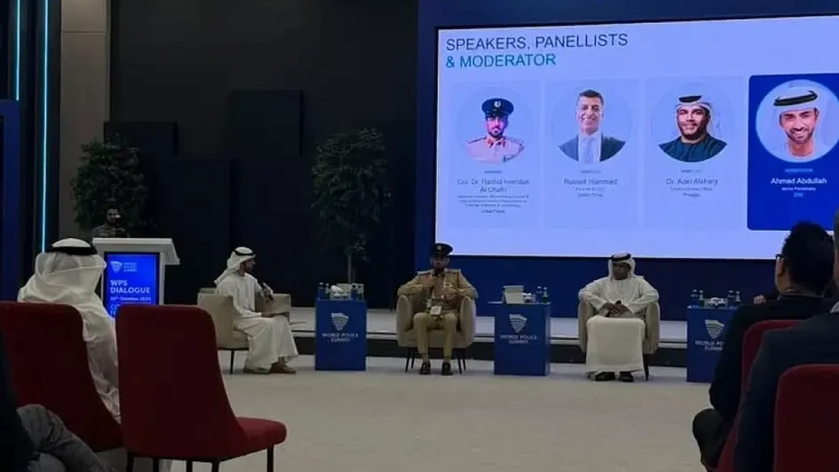 World Police Summit discussion on artificial intelligence and policing