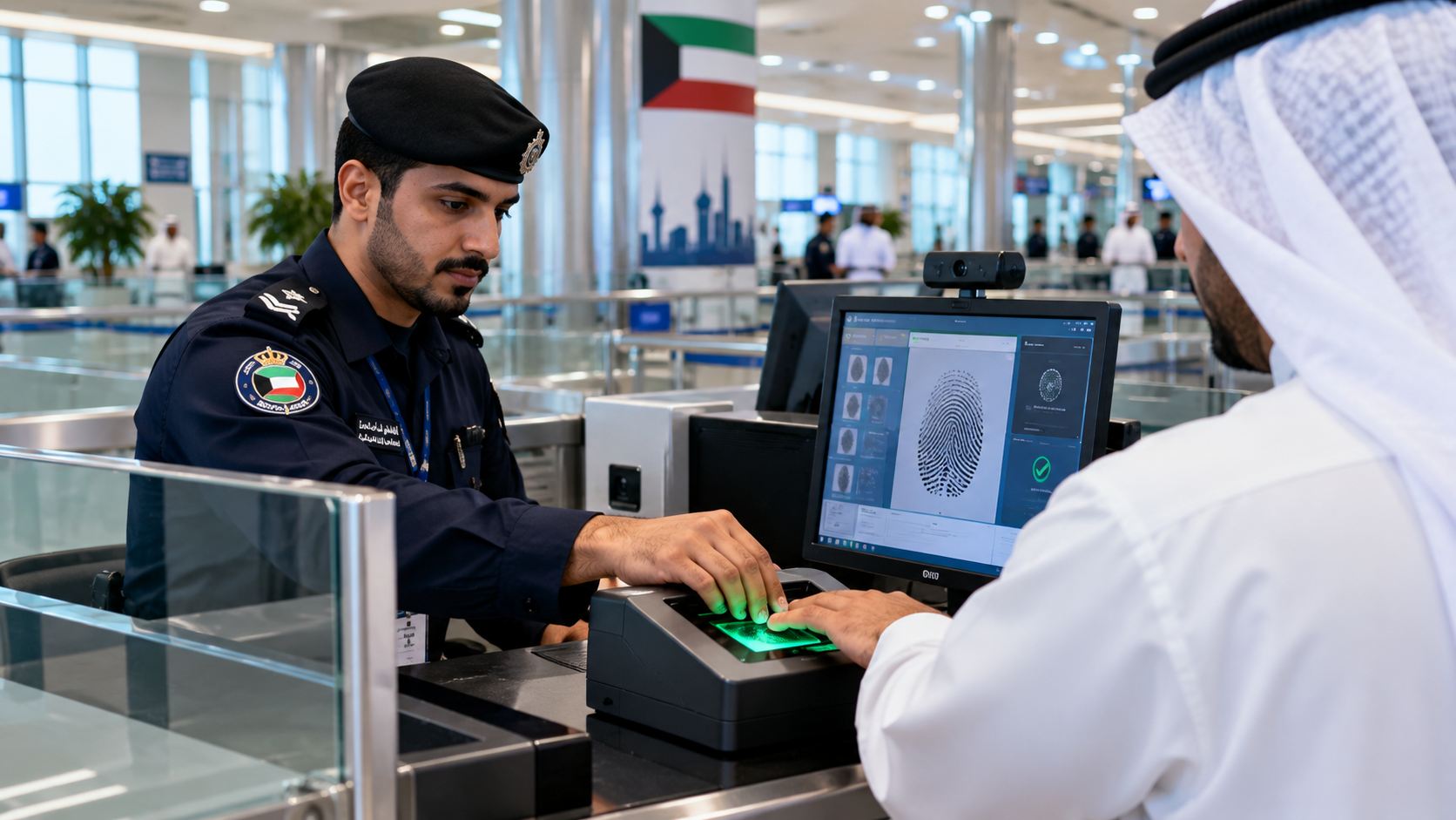 Fingerprinting in Kuwait