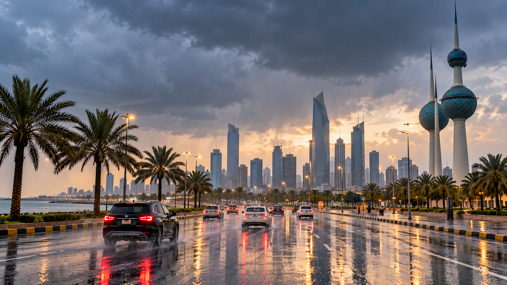 امطار الكويت
