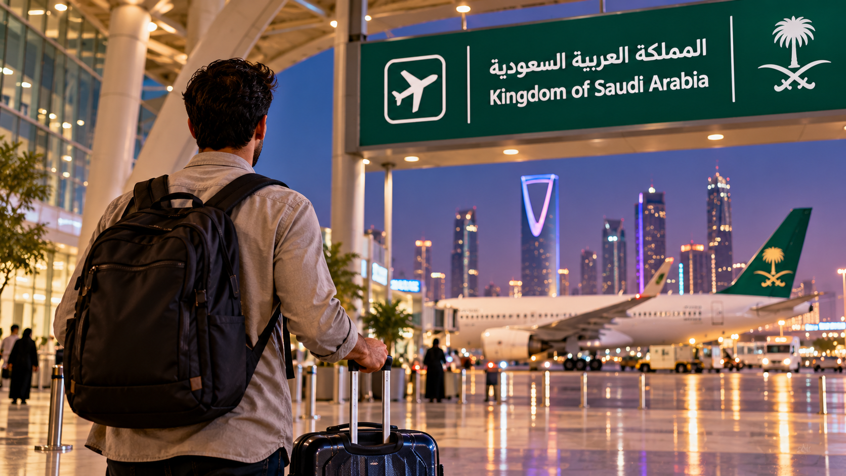 Airport in Saudi Arabia