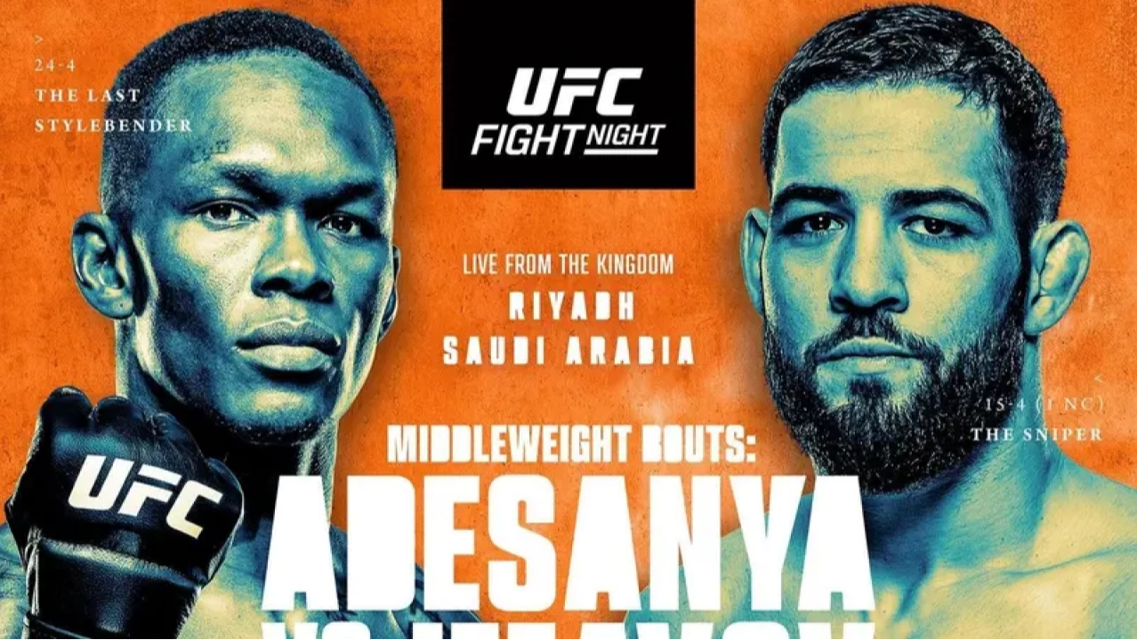 الكشف عن قائمة المقاتلين المشاركين في فعالية UFC ضمن موسم الرياض