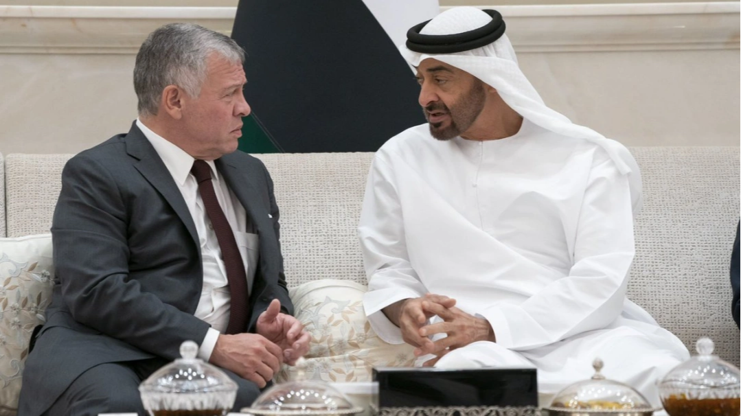 رئيس الدولة وملك الأردن يؤكدان رفضهما لتهجير الفلسطينيين