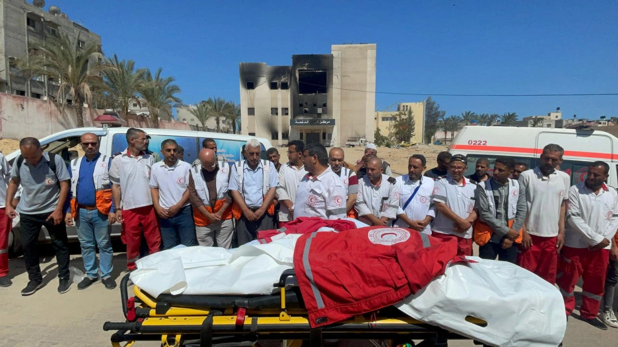 المنظمة العربية للهلال الأحمر تدين استهداف المسعفين في رفح وتشدد على ضرورة التحرك الدولي