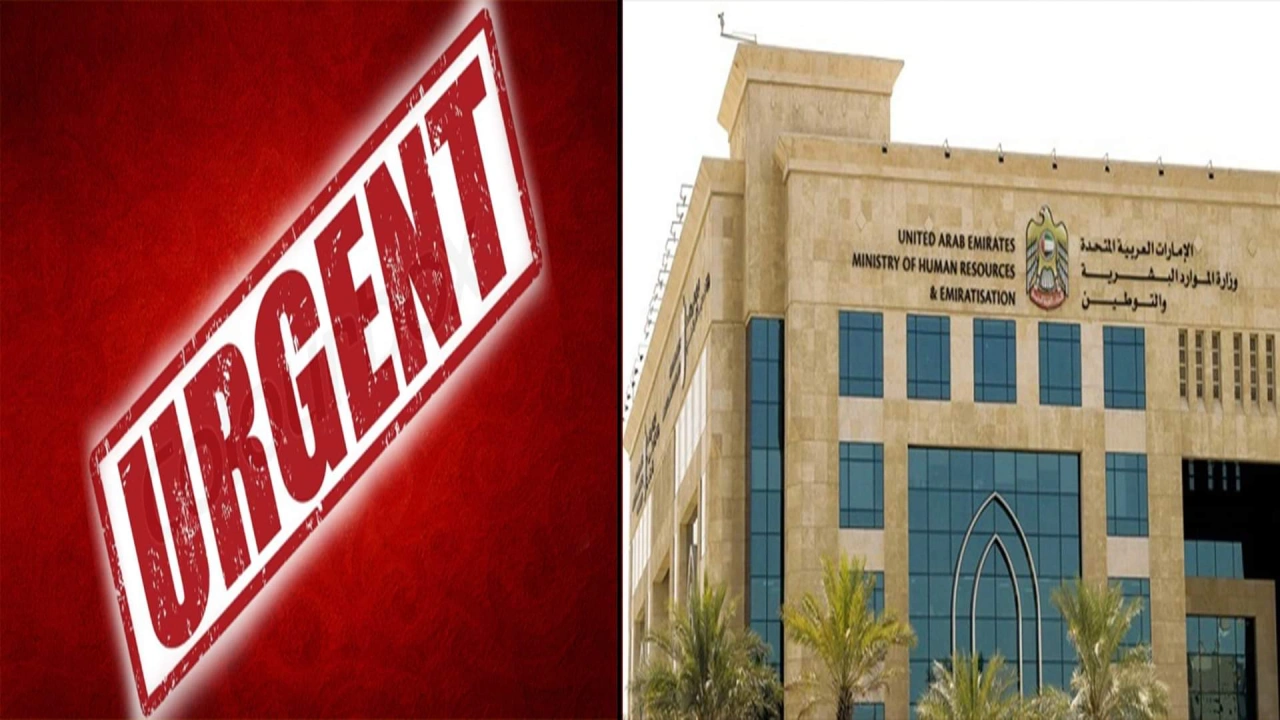 Urgent: Statement from the Ministry of Human Resources and Emiratisation regarding unemployment compensation
