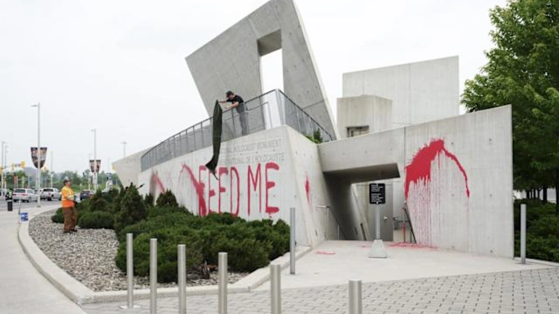 Man Charged with Vandalism of Ottawa's National Holocaust Monument