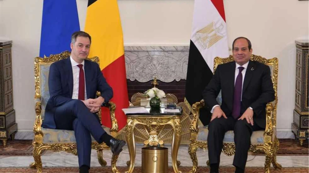 الرئيس السيسي يهنئ ملك بلجيكا بمناسبة العيد الوطني