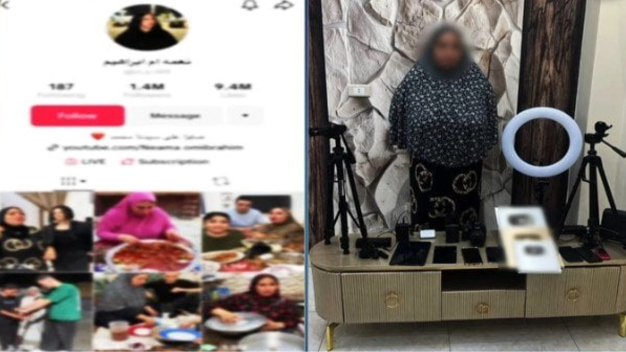 إعترافات البلوجر نعمة أم إبراهيم أثناء التحقيقات