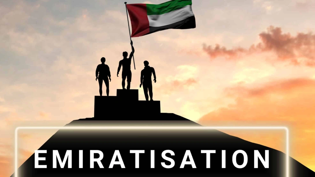 The UAE set a schedule for achieving Emiratisation goals and made this public declaration