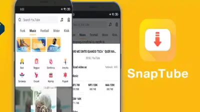 برنامج Snaptube لتحميل الفيديوهات من يوتيوب وفيسبوك