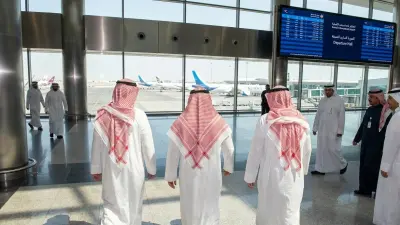 جولة تفقدية لسمو رئيس مجلس الوزراء الكويتي في مرافق مطار الكويت الدولي