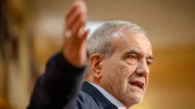 الرئيس الإيراني مسعود بزكشيان