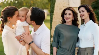 الملكة رانيا والأمير الحسين يهنئان الأميرة رجوة بعيد ميلادها