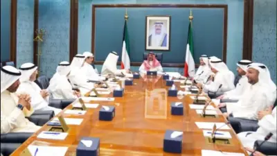 اجتماع مجلس الوزراء في الكويت