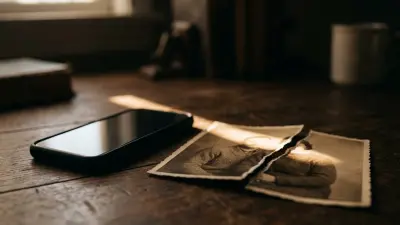 صورة ممزقة وهاتف ذكي يرمزان للقطيعة والخلاف العائلي العنيف بين حسام السيلاوي ووالده مؤخراً