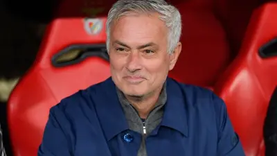 José Mourinho at a press conference