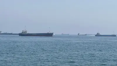 Oil Tanker in Strait of Hormuz