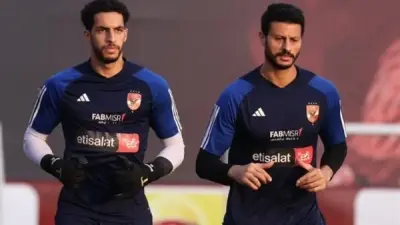 محمد الشناوي ومصطفى شوبير حارسا مرمى الأهلي