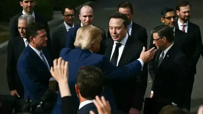 President Donald Trump and technology leaders linked to the US science and technology awards ceremony