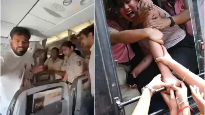 Protest-related security operation in New Delhi