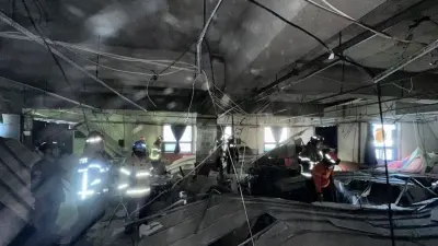 Daegu supermarket ceiling collapse incident