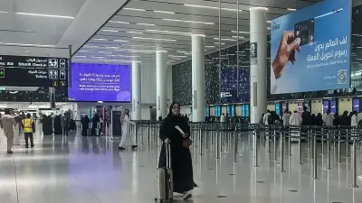 King Khalid International Airport in Riyadh following reported attacks